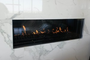 Linear Direct Vent Fireplace