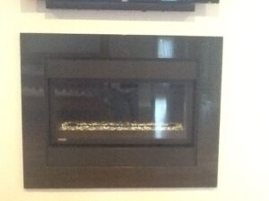 Linear Direct Vent Fireplace in Virginia