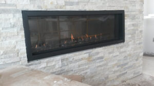 Linear Direct Vent Fireplace