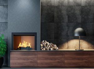 Modern Fireplace With A Sleek Design in Washington, DC