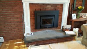 PE Neo insert fireplace for energy-efficient heating in Washington, DC.
