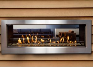 Fireplace for indoor or outdoor use by Bromwells The Fireplace People, Washington, DC. 